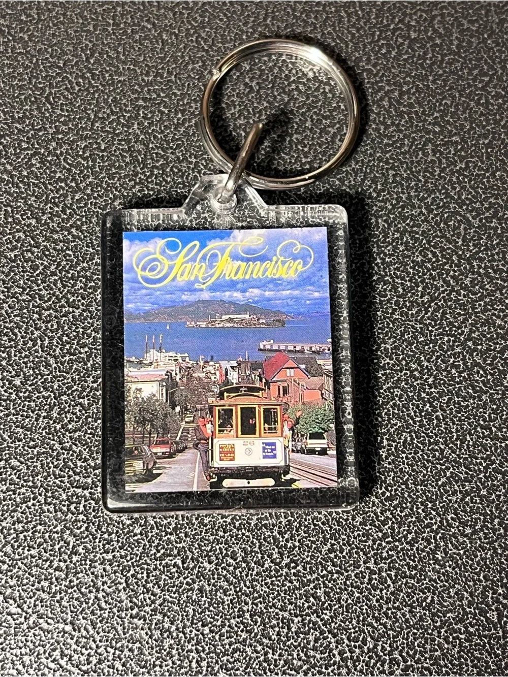 San Francisco Cable Car Keychain, California, Travel, Souvenirs